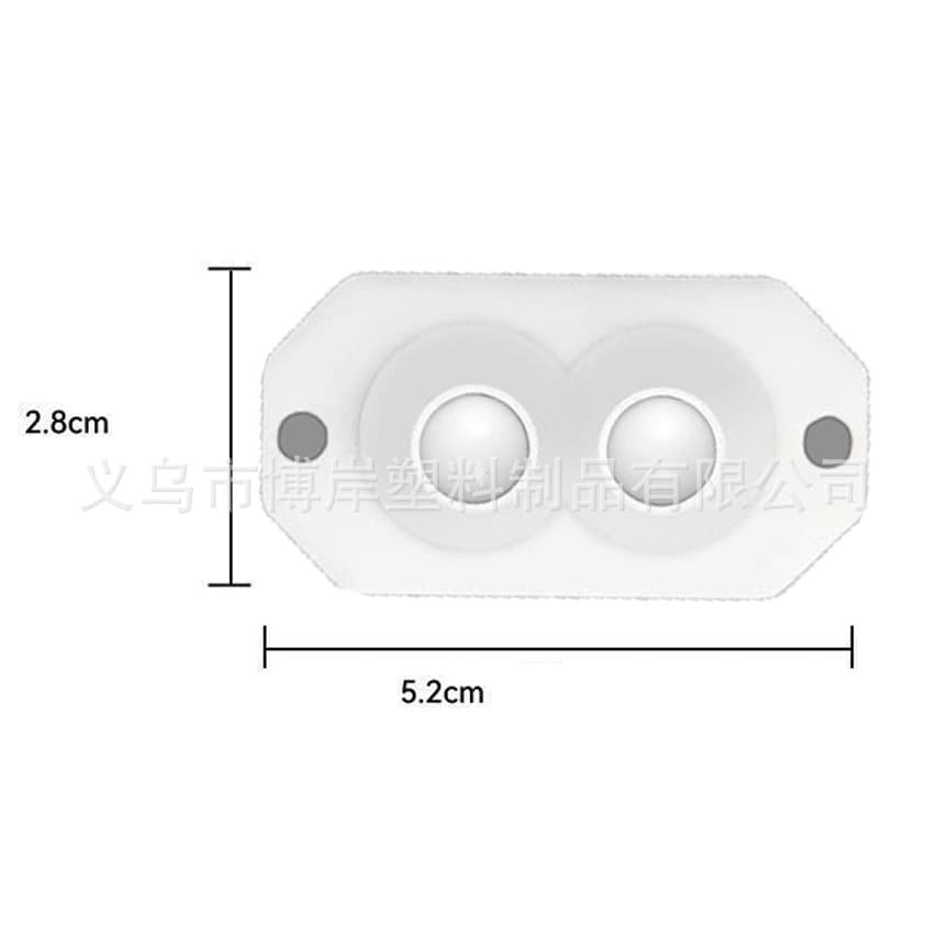 Adhesive Universal Wheel Moving Ball Roller No-Drill Steel Ball Small Cart Silent Furniture Caster Base Wheel