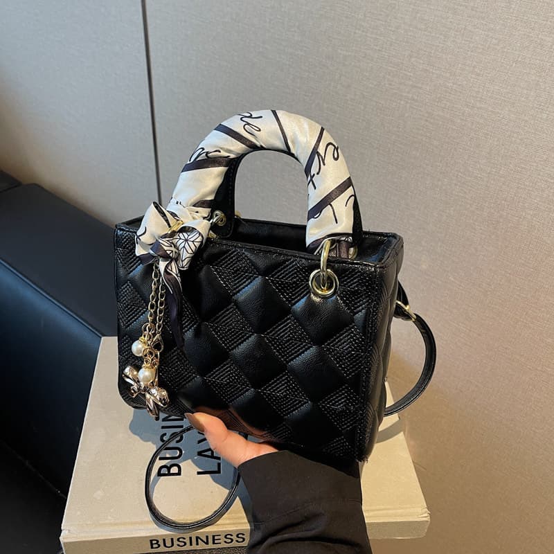 Lady Dior Bag Outing New Style High-End Simple Fashion Diamond Quilted Chanel-Style Handbag Crossbody Bag
