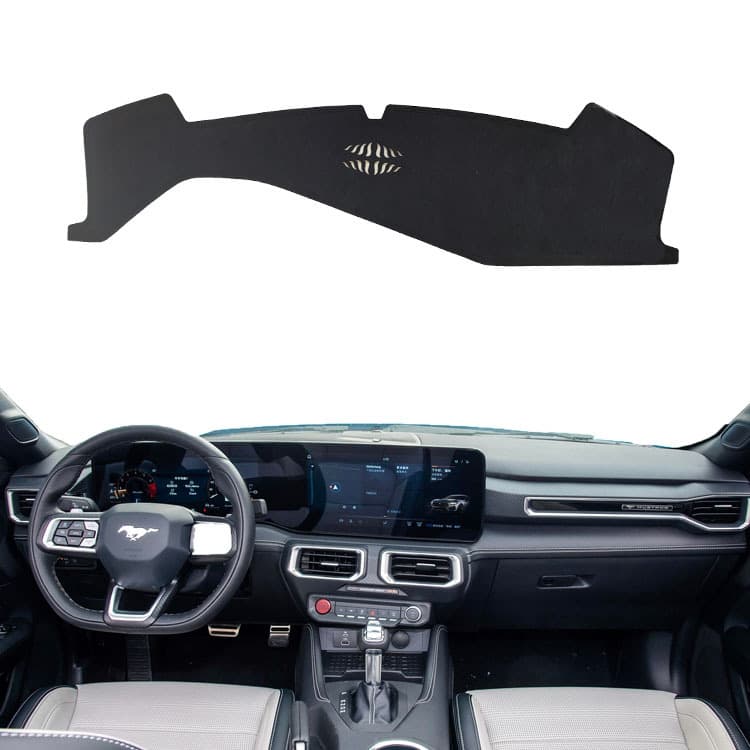 Dashboard Sunshade Anti-Glare Mat for 2024 Ford Mustang
