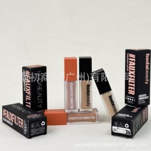 HUDA BEAUTY FauxFilter Eye Concealer Corrects and Covers Dark Circles Peach