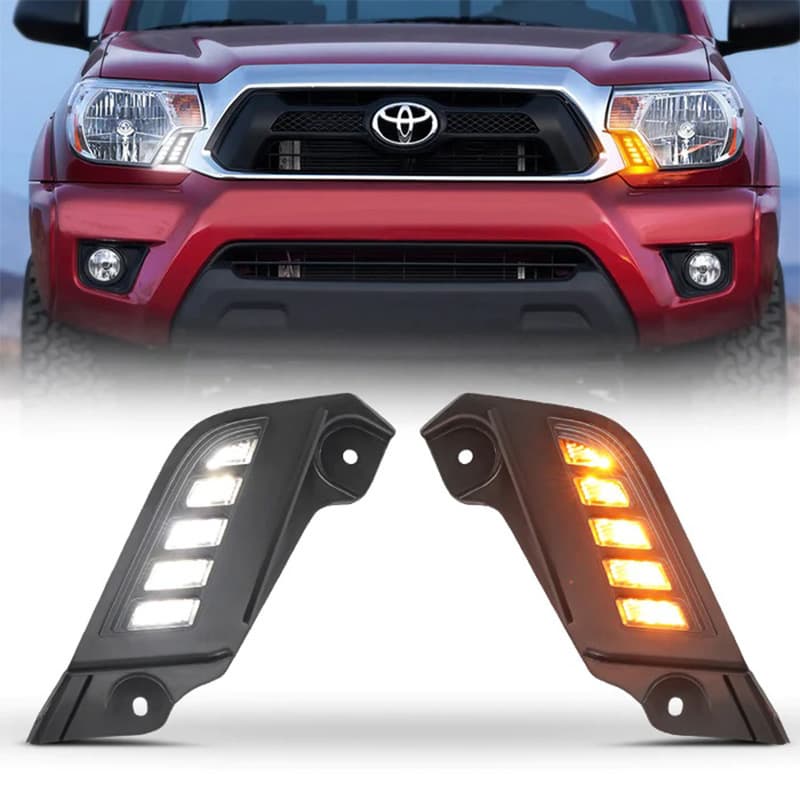 Cross-border applicable for Toyota Tacoma 12-15 Headlight Daytime Running Light LED Daytime Running Light