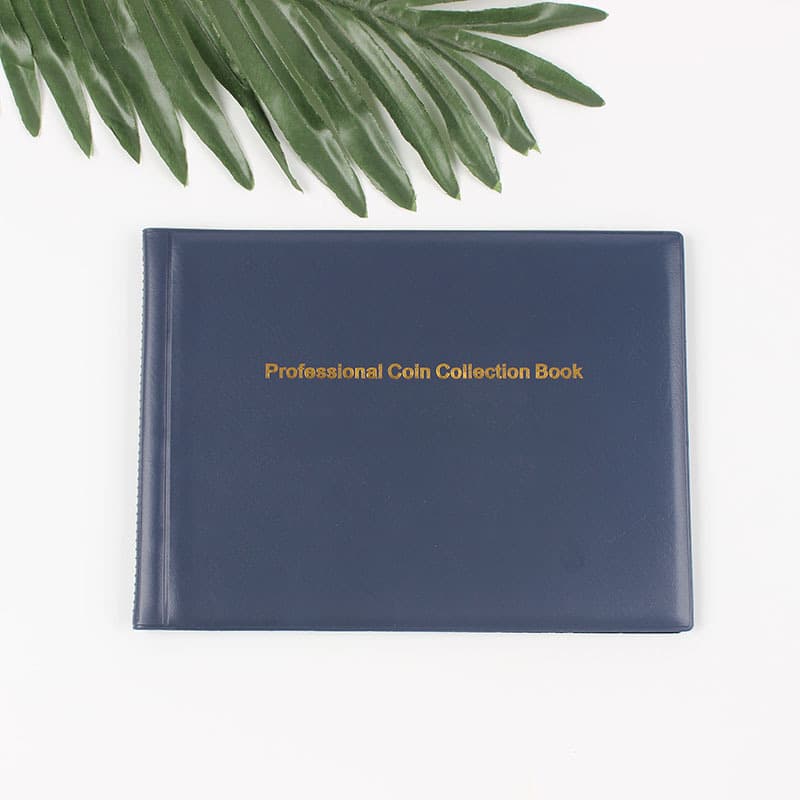 240-slot logo customized coin album, collection album for commemorative coins and ancient bronze coins with fixed positions