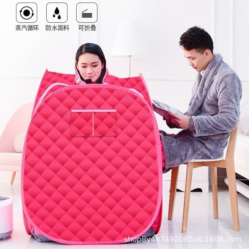 Home Steam Sauna Box for Adult Single-Person Use, Full-Body Steam and Sauna Bath