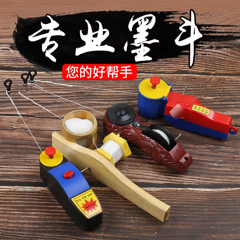 Comprehensive Set of Durable Construction Layout Tools Including Water-based Line Marker and Electric Auto-marking Devices for Woodworking