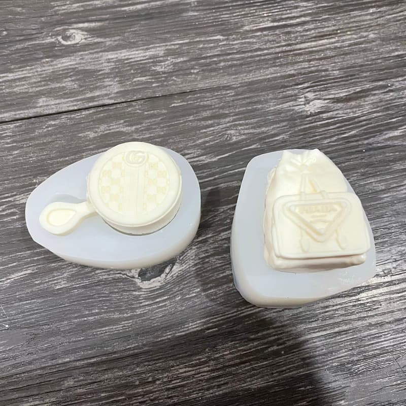 Bag Silicone Mold Decorative Mold Aromatherapy Plaster Mold DIY Fondant Mold