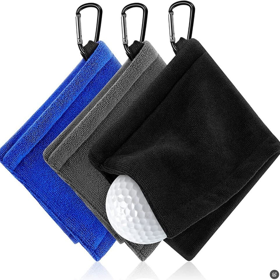 Hot-selling promotional golf accessories on Amazon, Wish, and Dunhuang, including golf club cleaning towels and outdoor towels