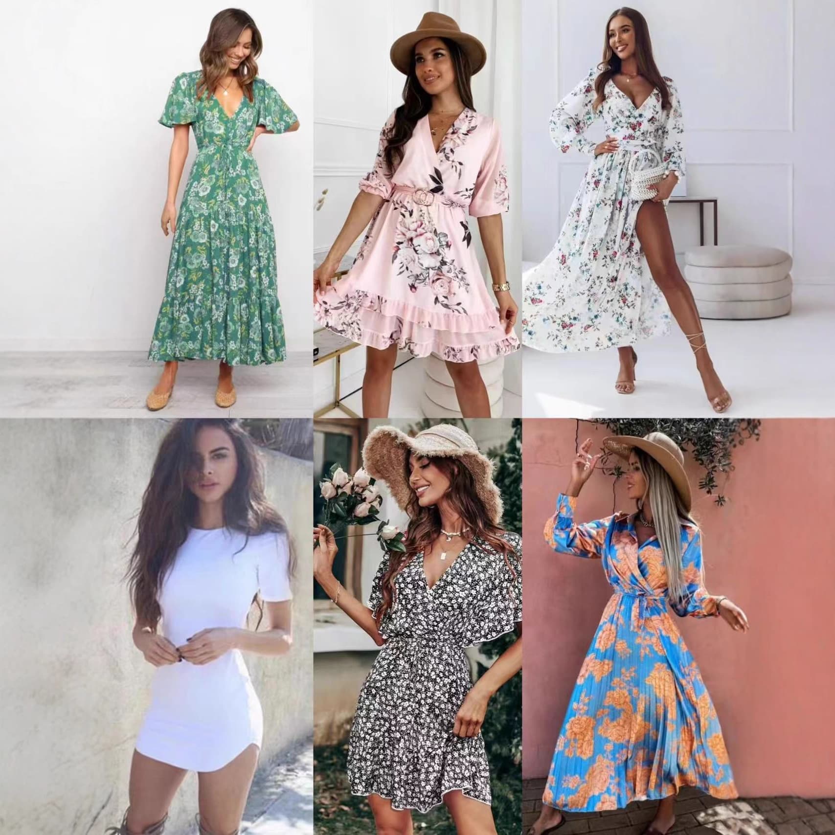 Amazon European and American women's clothing brands Dazy, Lovito, Yions, Emery Rose dresses cross-border women