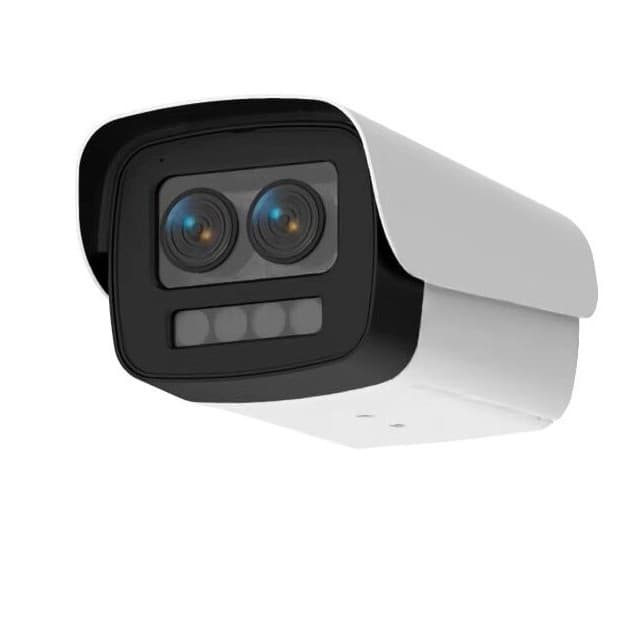 Aluminum alloy waterproof IP67 security surveillance camera housing dual-lens high-definition monitoring cover for outdoor/indoor use