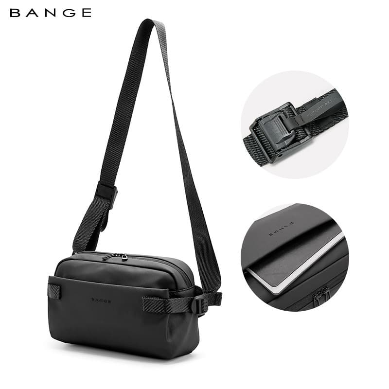 BANGE New Trendy Men's Chest Bag Versatile Casual Shoulder Bag Cross-border Multifunctional Crossbody Bag