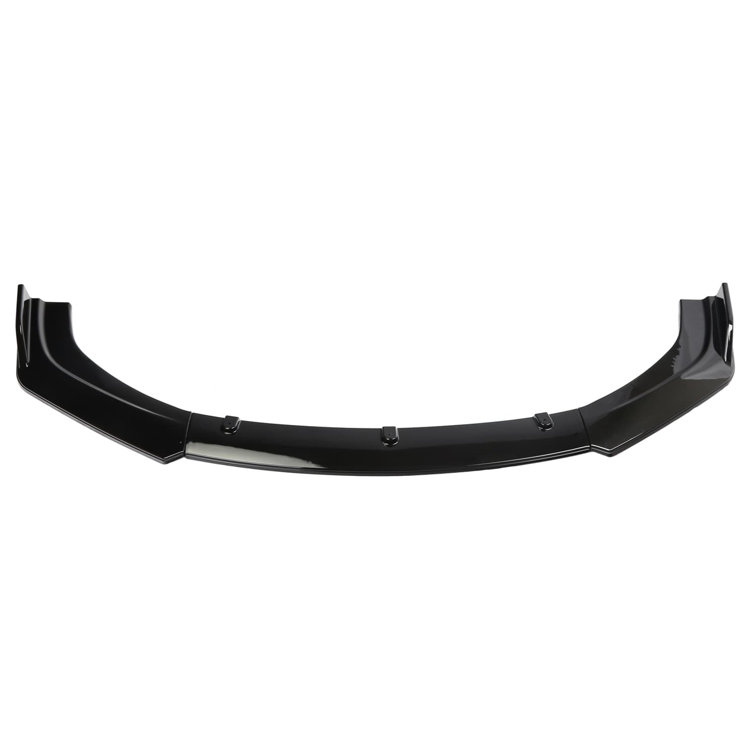 For 2016-2019 Civic Three-Piece Front Lip Spoiler Modified Car Front Lip Carbon Texture Corner Small Body Kit