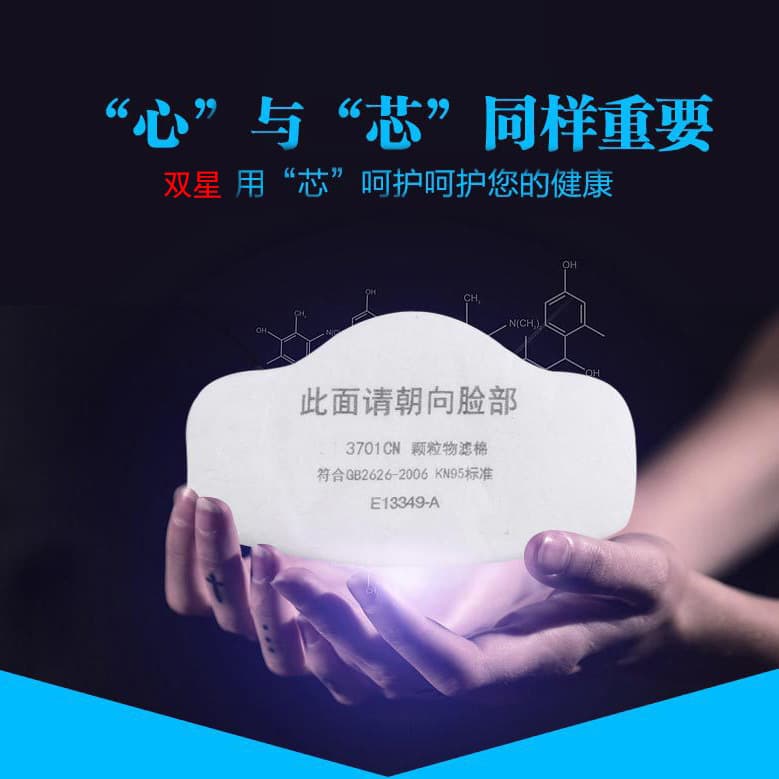 Thickened 6-layer filter cotton 3701 particulate filter cotton dust-proof KN95 filter cotton welding dust filter cotton