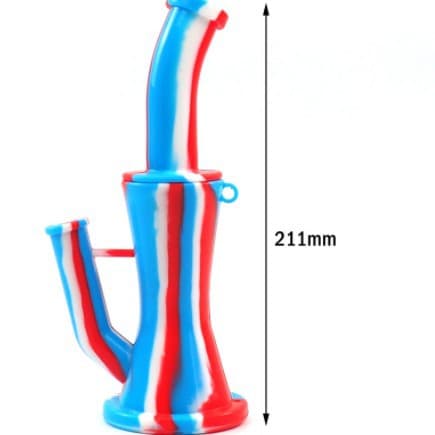 STC S32 Double Layer Filter Water Pipe Colorful Cross-Border Small Water Pipe Wholesale Small Hookah with Glass Bowl