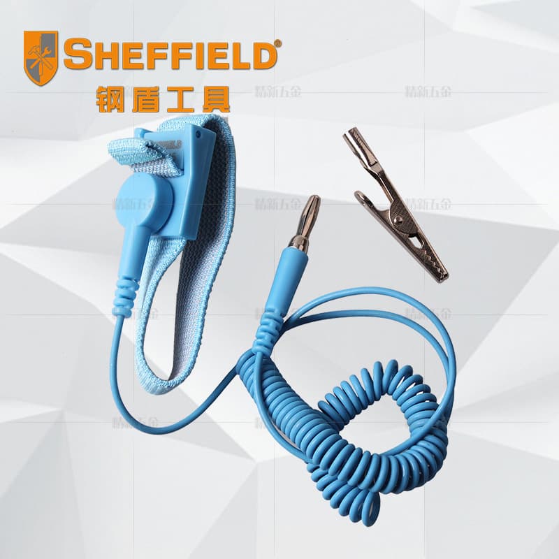 Steel Shield Tools Anti-static Wristband, Adjustable Anti-static Bracelet, with Cable, for Eliminating Static Electricity