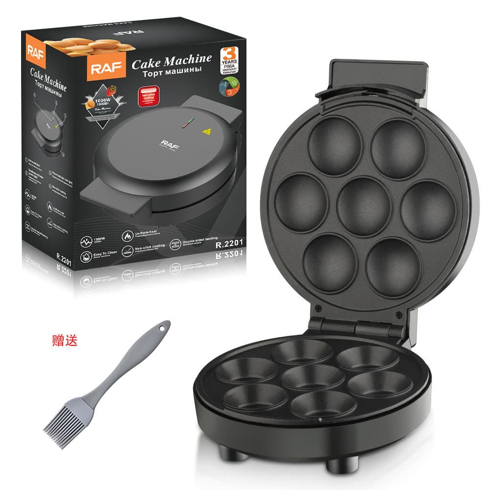 RAF European-style Double-sided Heating Sandwich Maker Multifunctional Toaster Waffle Breakfast Machine