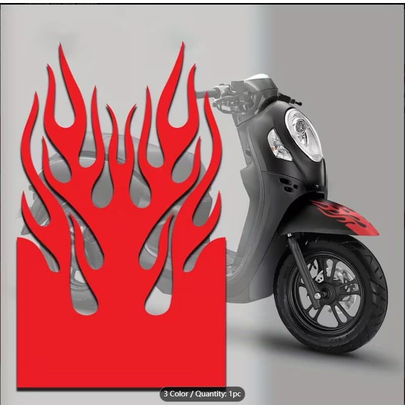 Motorcycle Reflective Sticker Personalized Racing Stripe Decorative Arrow Decal for Electric Vehicles Waterproof Car Sticker