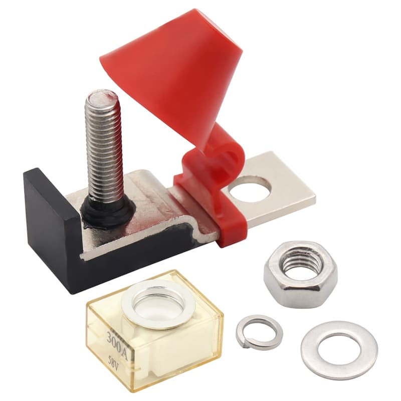 58V Fuse Set for New Energy Electric Vehicles Including 30-300A Waterproof Fuse