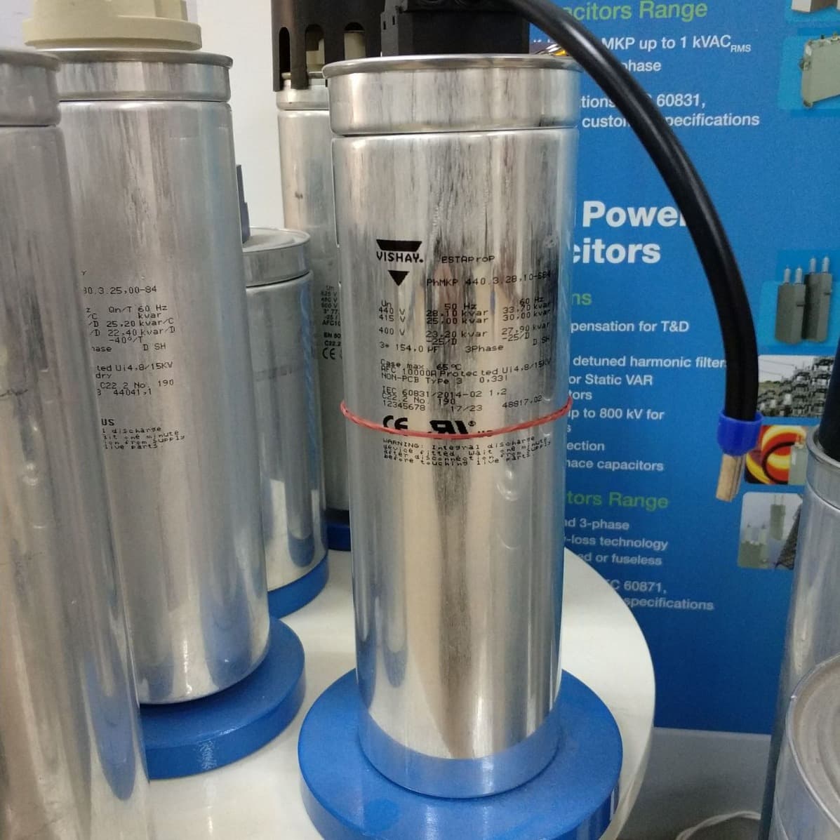 Vishay ESTA Series Genuine KMKP 1400-22 IA Power Electronics Capacitor kmkp1400 Capacitor