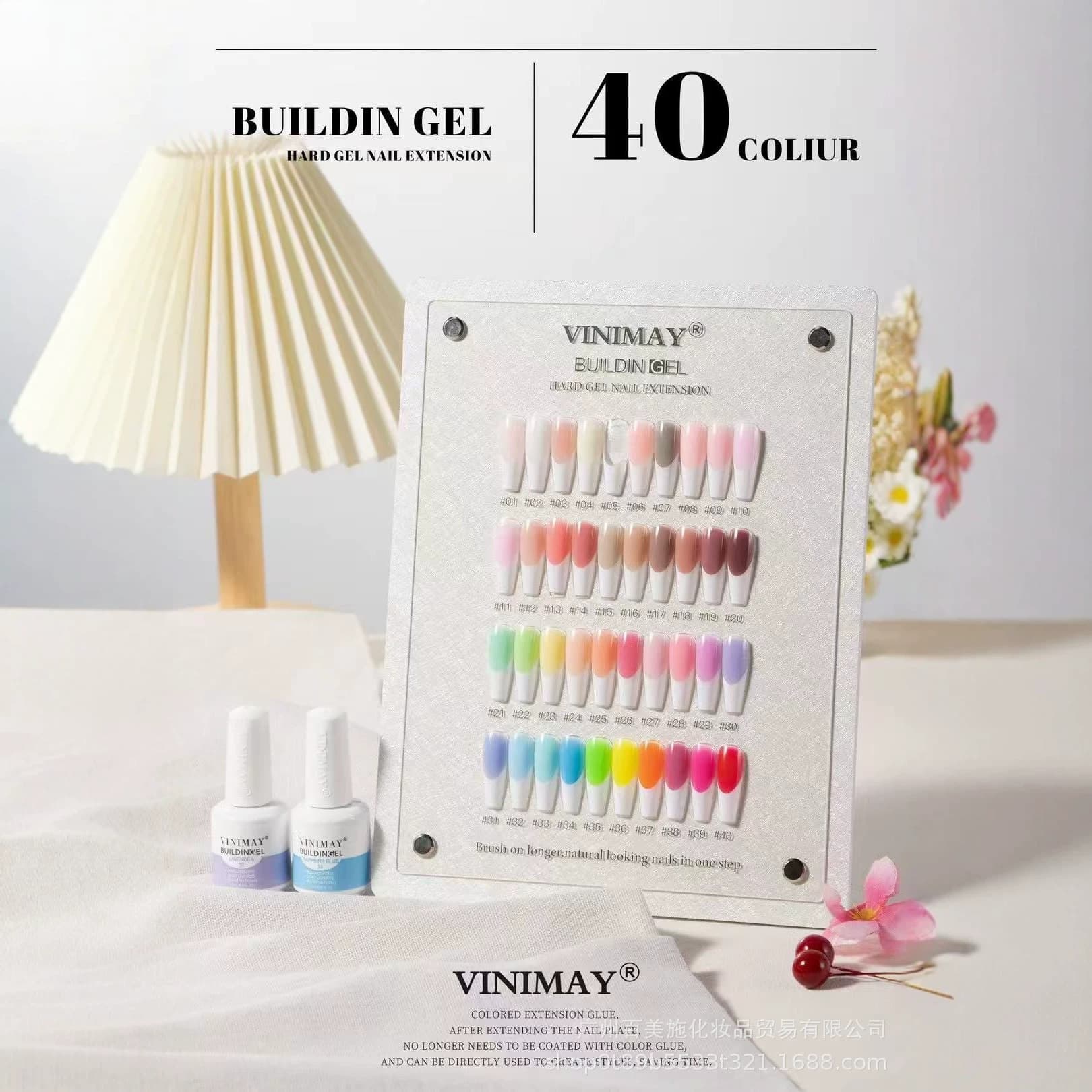 Vinnie Beauty New Universal Extension Liquid Nail Gel Multi-functional Extension Gel Reinforcing Rhinestone Glue for Nail Salons