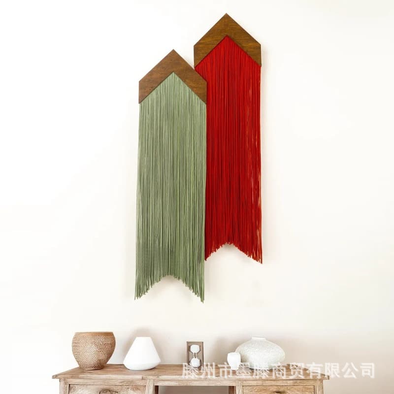 Hand-Woven Wall Hangings, Living Room and Bedroom Wall Art Tapestries, Hanging Art Works, Decorative Gifts for Friends