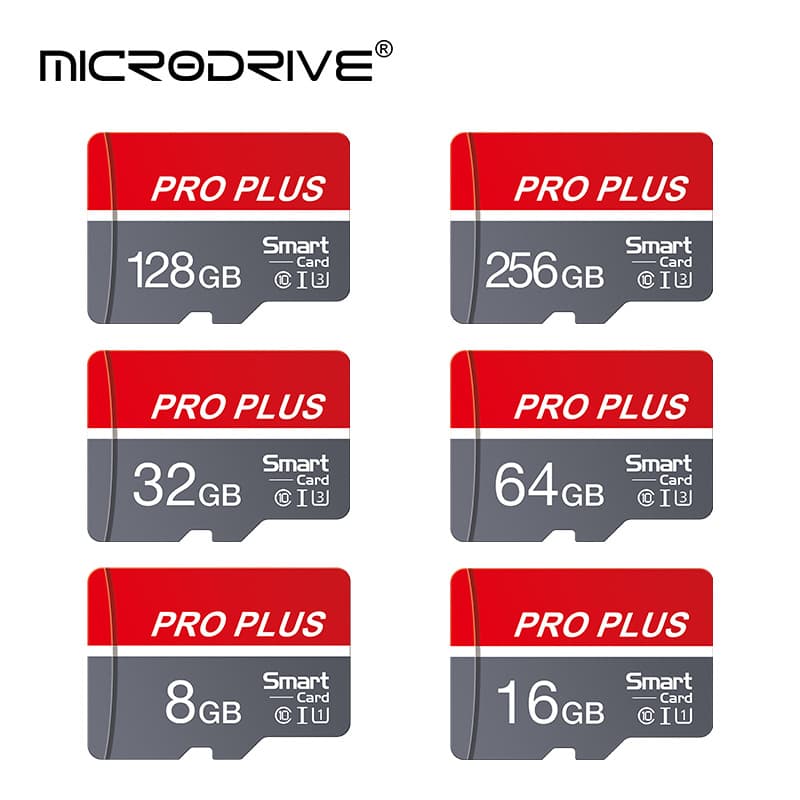 8G 16G 32G 64G 128G 256G MicroDrive TF Memory Card for Mobile Phone, Car Monitoring Camera, and Other Devices, High Speed Class10