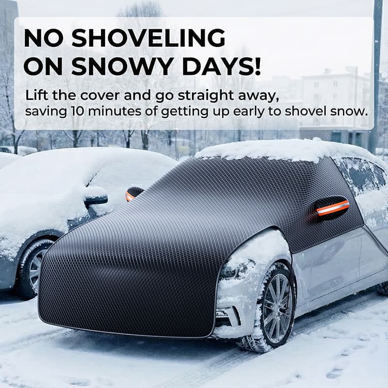 Anti-freeze Snow Cover Car Windshield Sun Shade Snow Protector Insulation Winter Car Cover Front Glass