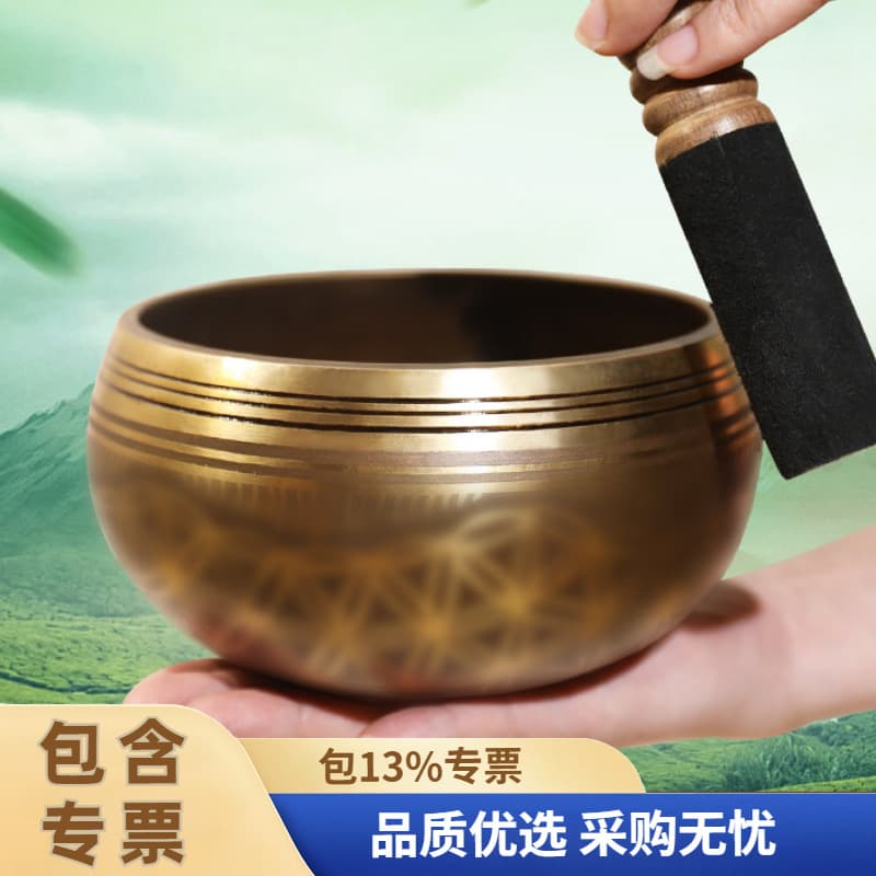 Handmade Nepalese singing bowls for meditation healing, sound wave healing yoga calming bowls, Buddha sound copper bowls wholesale