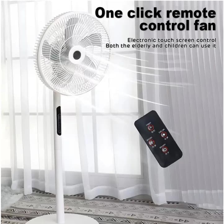Fan Stand 16-Inch 220V 110V Remote Control Pedestal Fan Oscillating Floor Fan for Export