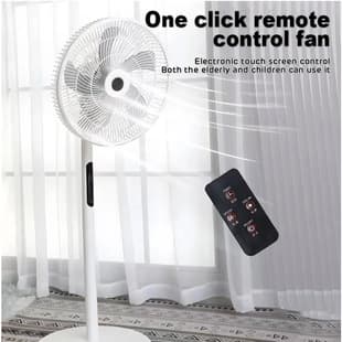 Fan Stand 16-Inch 220V 110V Remote Control Pedestal Fan Oscillating Floor Fan for Export