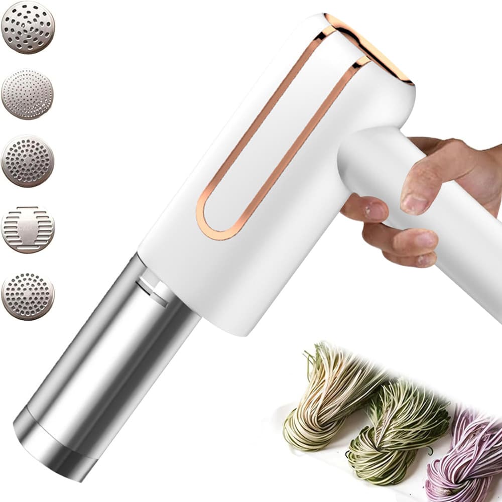 2025 New Cross-border Kitchen Noodle Press Machine, Household Small 304 Stainless Steel Intelligent Digital Display Noodle Machine
