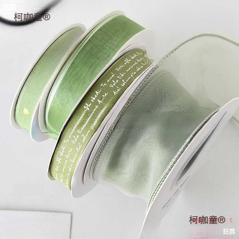 Jasmine Flower Bracelet Material Accessories Valentine's Day Fresh Flower Bracelet Ribbon Fresh University Street Stall Material Kit Maitai Bao