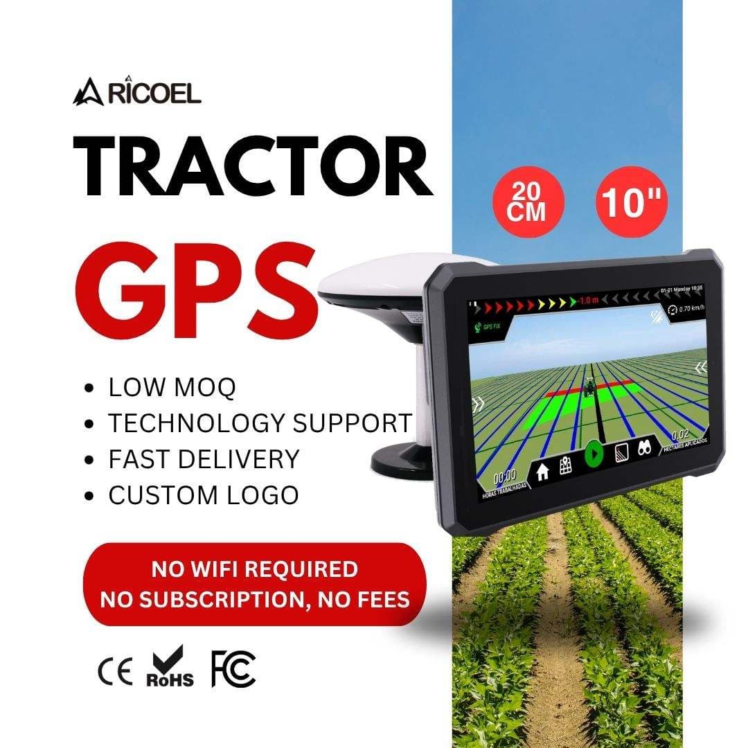 10-inch Waterproof Android GPS Navigation Guidance 20cm Accuracy GNSS Agriculture