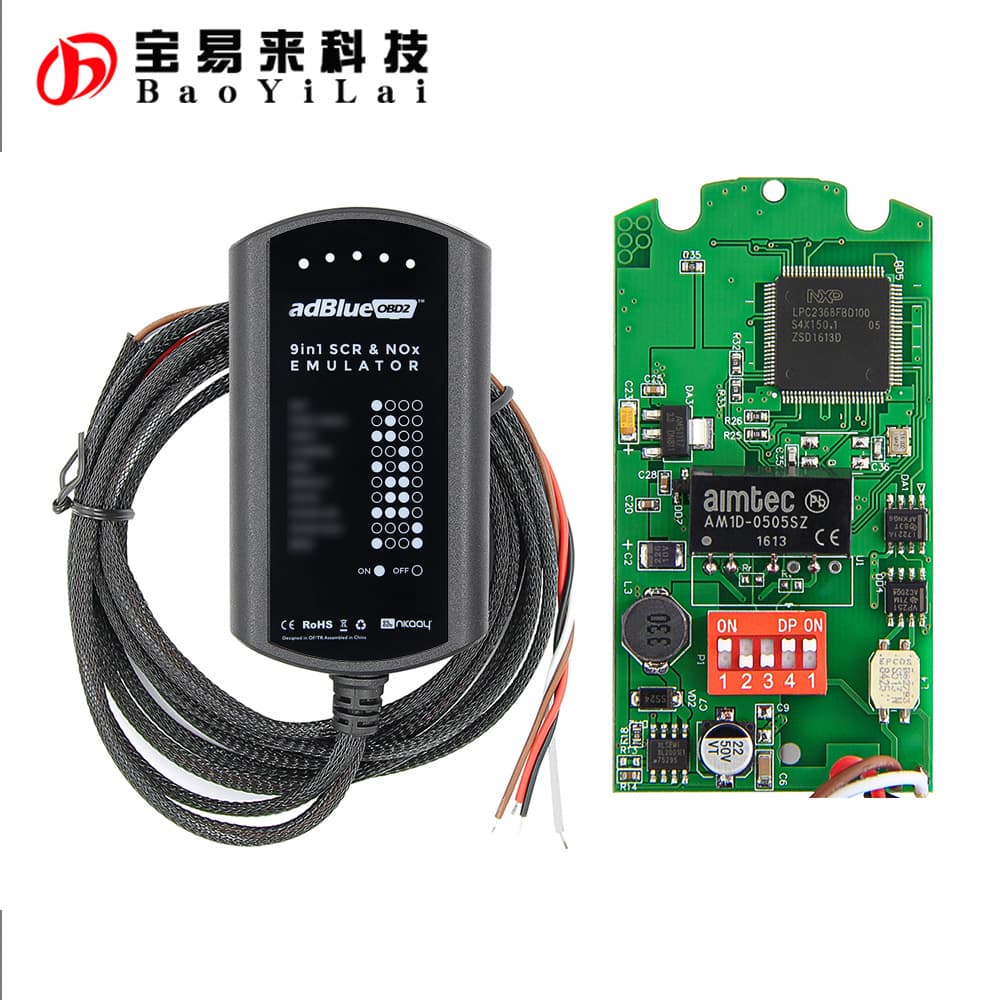 9 in 1 For Euro 4 Euro 5 Adblue OBD2 Nine-in-One Euro 4 Euro 5 Adapter 9in1