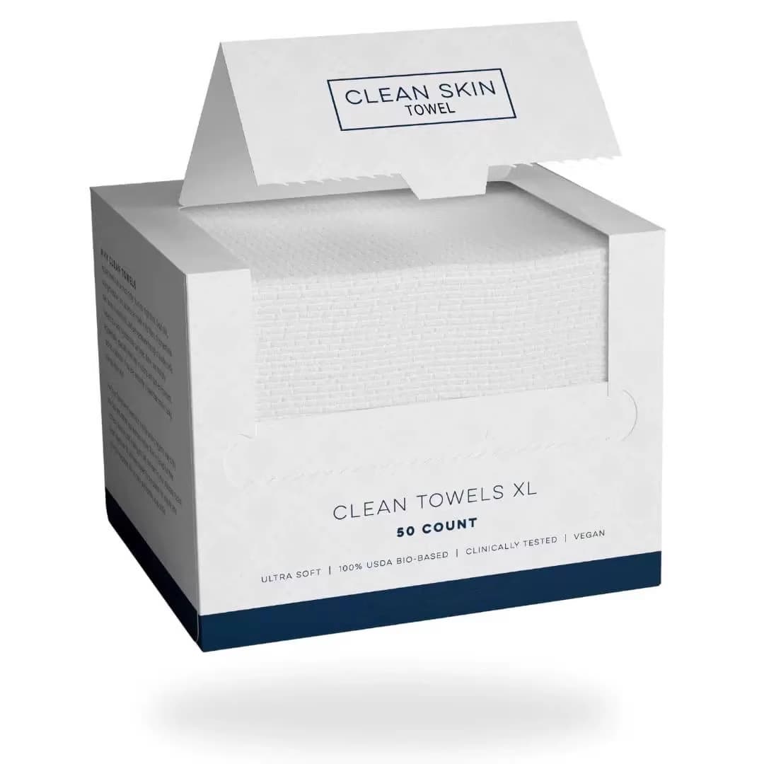 Amazon Disposable Facial Cleansing Towel, Thick Cleaning Towel Paper Box Pack, Large Size Boxed Face Towel