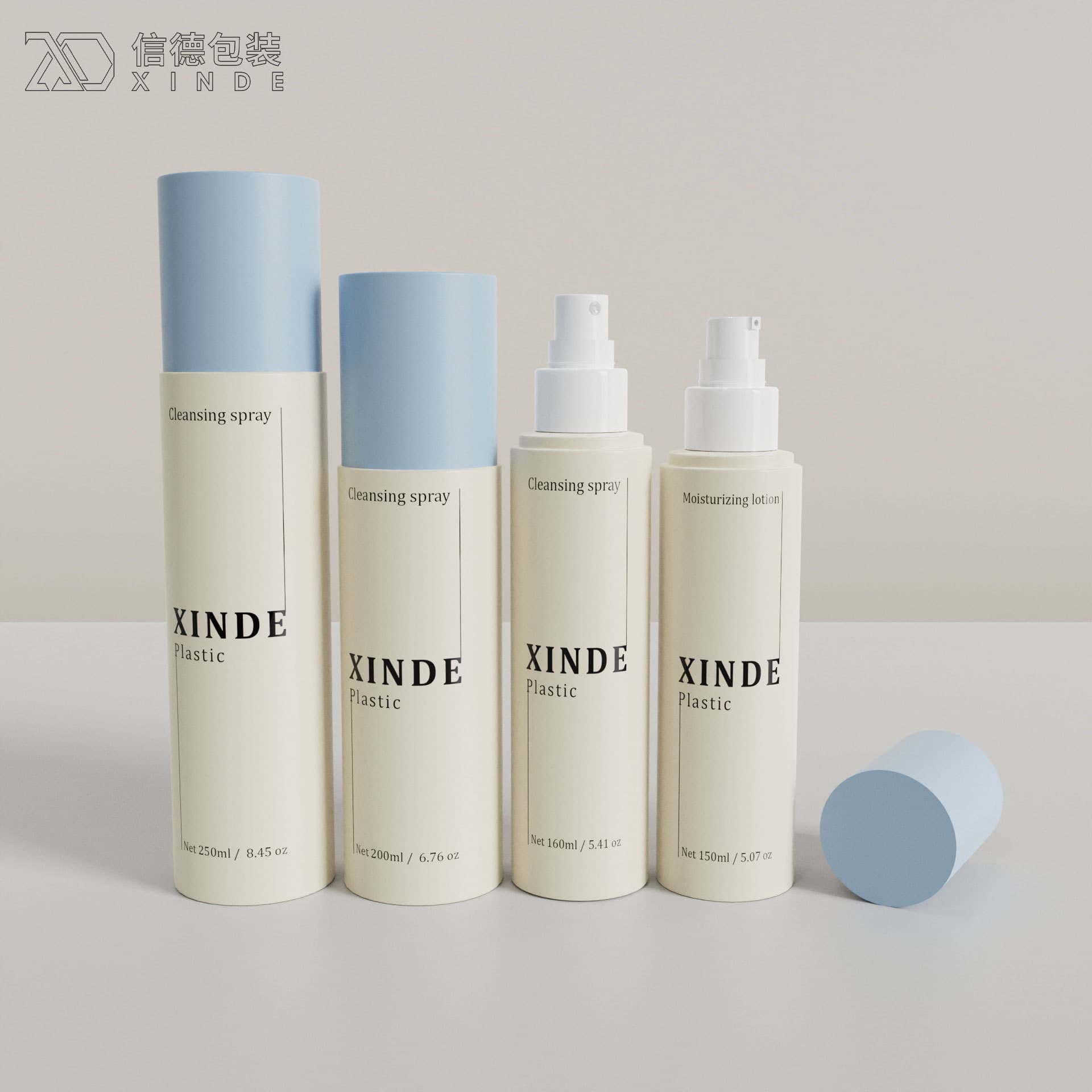 Customized 100ml120ml150ml200ml250ml toner skin care makeup hydrating spray water lotion bottle