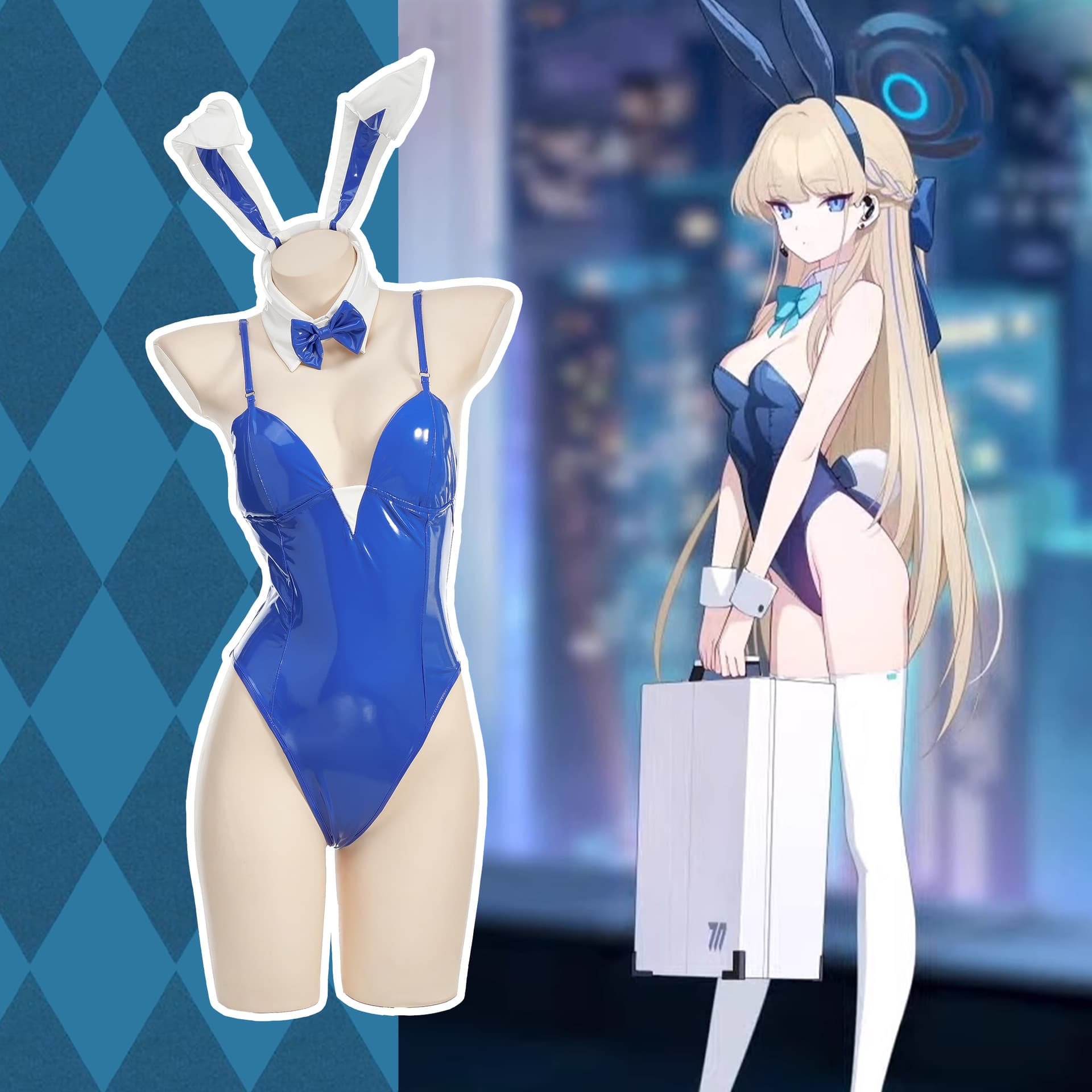 Sexy Blue Archive Route Cosplay Costume Birdie Maishi Rabbit Girl Suit C1008 Anime Role-Playing Special Use Clothing