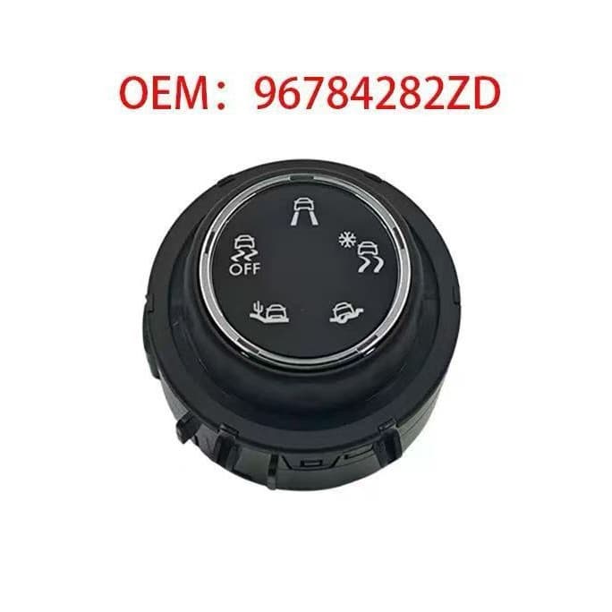 Compatible with 3008 2008 Multi-terrain Switch, Citroen C3XR, C4 Aircross Snow Mode ESP Switch Knob