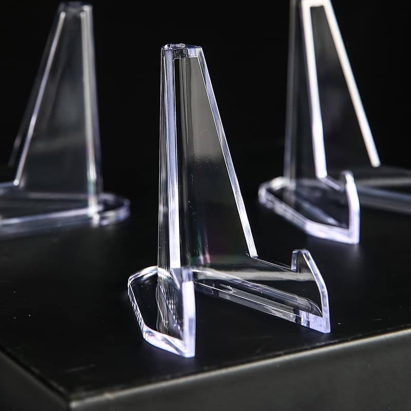 Large Transparent Acrylic Coin Display Stand Commemorative Coin Display Holder Acrylic Collection Stand