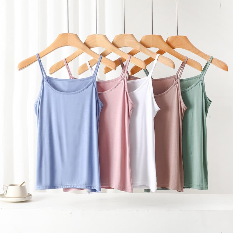 Summer Modal Camisole Tank Top for Women, Backless Slim Fit Base Layer, Sexy Fashionable Slimming Outerwear Top