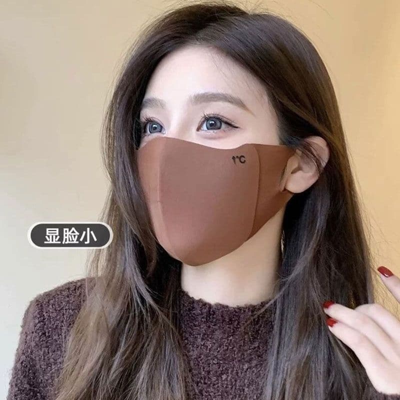 Mallard Autumn/Winter Warm Masks for Cycling, Windproof and Cold-Resistant, No-Trace Slimming Face Shape, Washable with Eye Protection