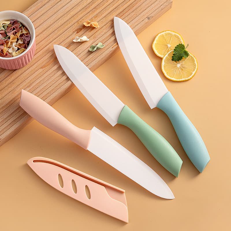 Factory Direct Kitchen Ceramic Knife, Fruit and Vegetable Knife for Home Use, Dormitory Watermelon Slicer, Baby Food Cutter, Peeling Knife