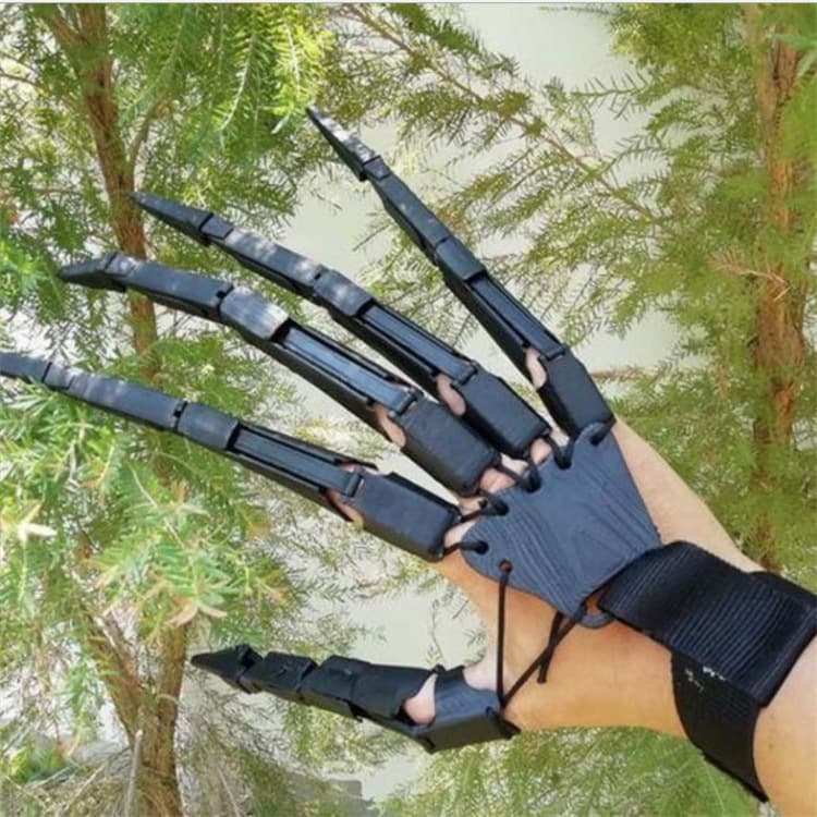 Halloween Articulated Fingers Outdoor Party Props Jointed Fingers Cosplay Costume Accessories Halloween Decorations
