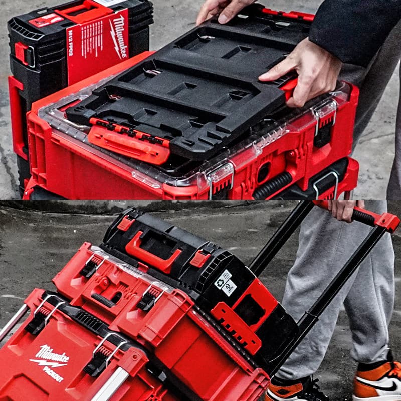 Milwaukee PACKOUT Toolbox and Power Tool Box Conversion Plate