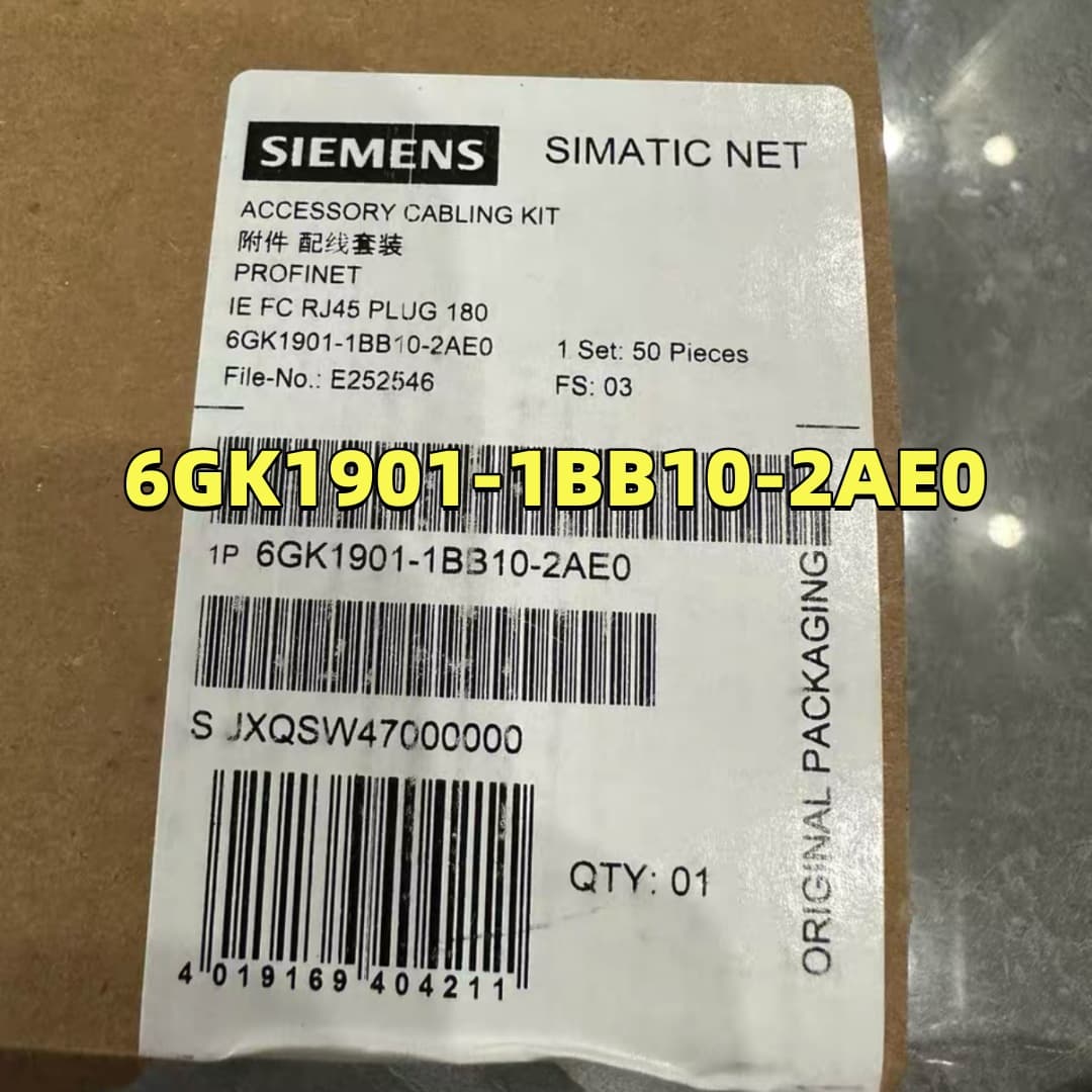 6GK1901-1BB10-2AE0 RJ45 connector plug 1802x2 four-pin 6GK1901-1BB10-2AA0