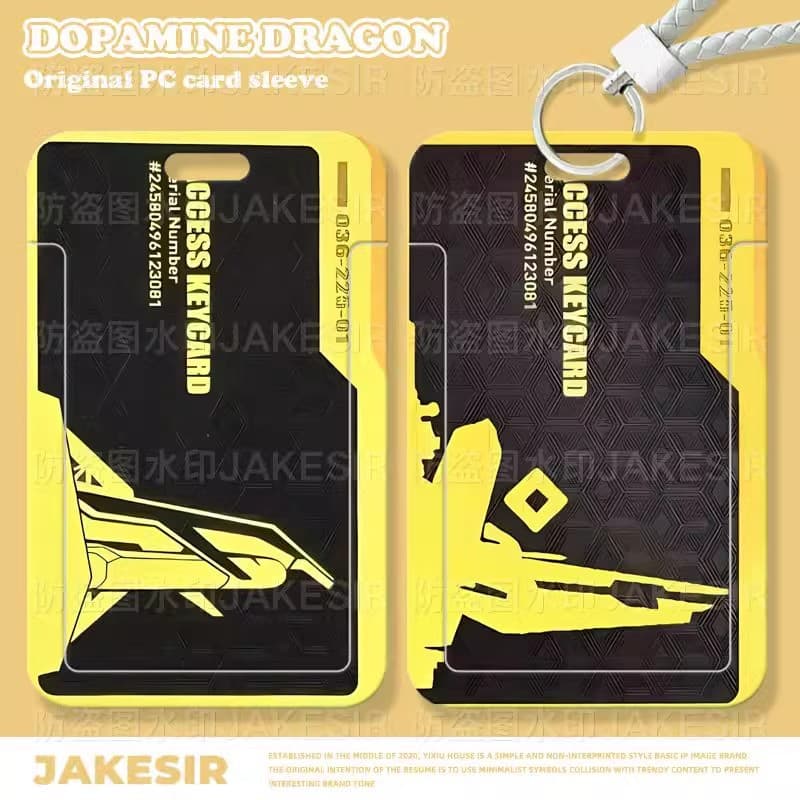 Delta President Reception Hall Student Sliding Cover Card Holder for Meal Card, Campus Bus Card, Access Card, and ID Card Protection