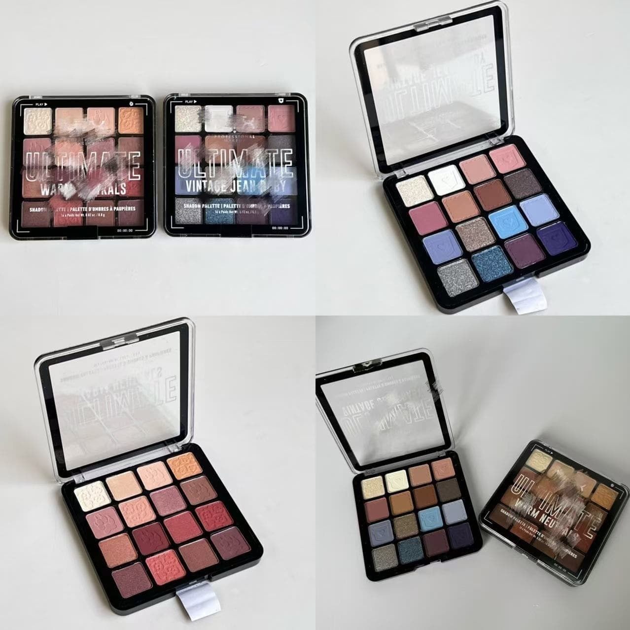 Cross-border foreign trade new 16-color eye shadow palette formal wear big-name spot wholesale live broadcast special supply palette denim palette large territory