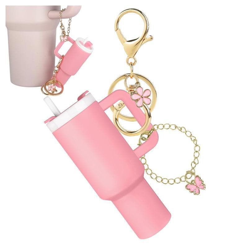 Stanley Keychain Stanley Cup Mini Water Bottle Keychain Accessory for Women's Wallet Handbag