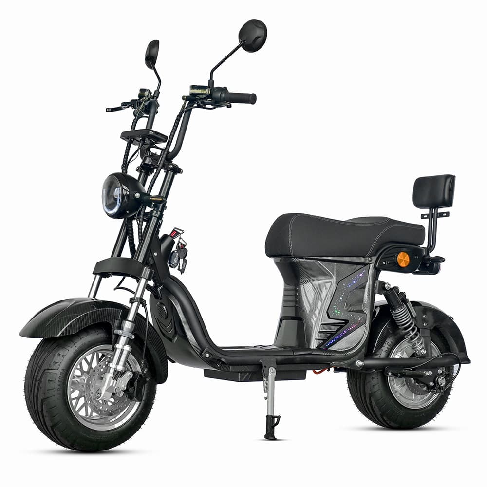 Electric Harley Fat Tire Electric Scooter Adult Electric Motorcycle Hot Selling Cross-Border Bestseller in Brazil