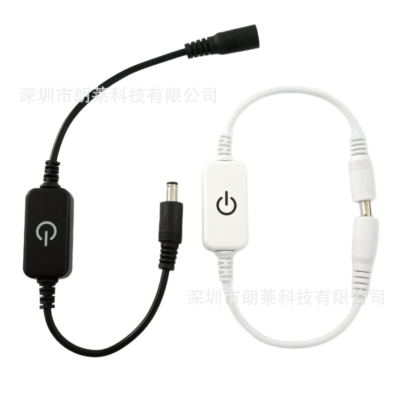 Online Touch Dimmer Controller for Monochrome LED Strips and Lights, Mini 12-24V Lamp Switch Dimming Control