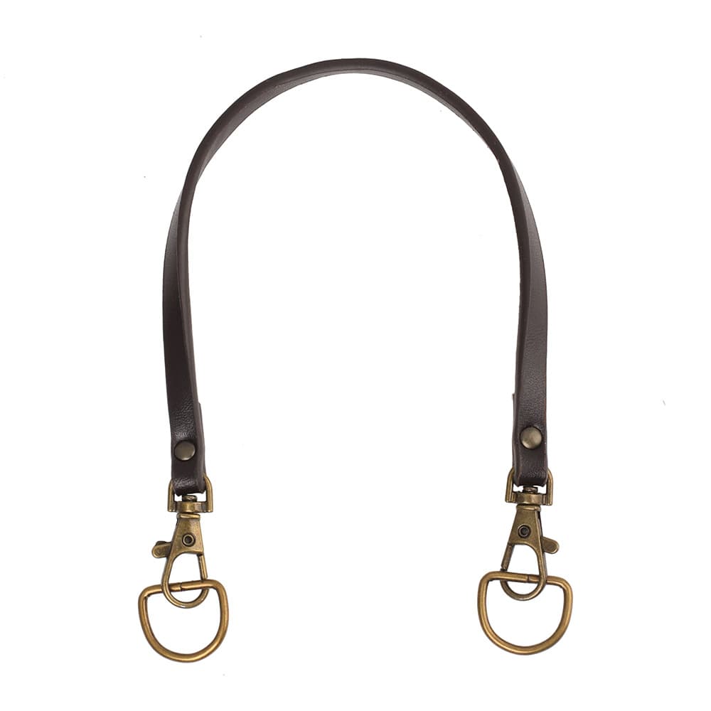 Underarm Bag Strap Replacement Accessory, Single Shoulder Bag Strap, Wide Strap, Sold Separately, Dark Brown Bag Strap, Short Handbag Strap