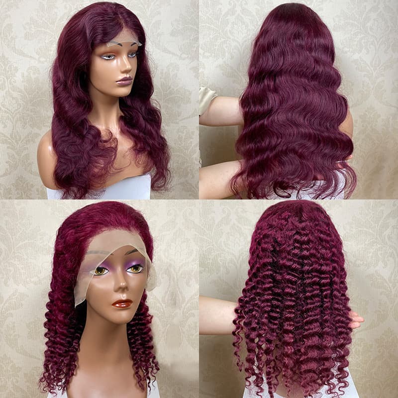 humanhairwig real hair wigs99J headgear real hair brazilian human hair headgear human hair